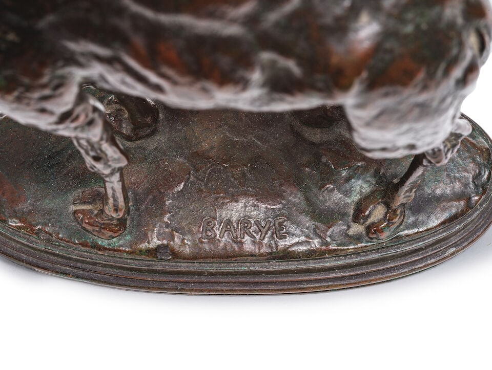 Modèle en bronze représentant « Dromadaire d'Algérie » (réduction)... - 2