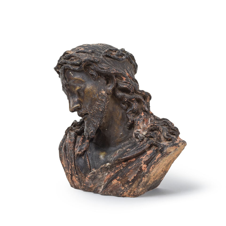 Buste en terre cuite représentant le ChristFrance, fin du XVIe / début du XVIIe si... - 2