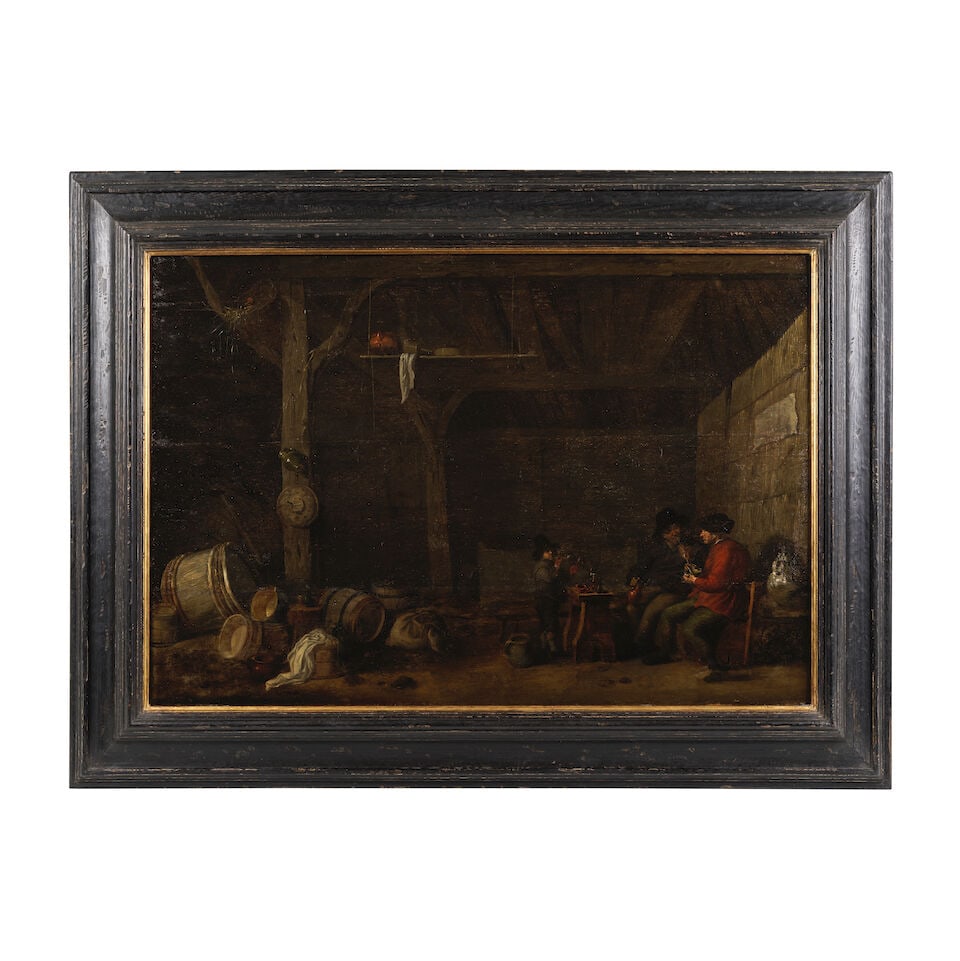 David Rijckaert III (Anvers 1612-1661) Scène de taverne avec fumeurs - 3