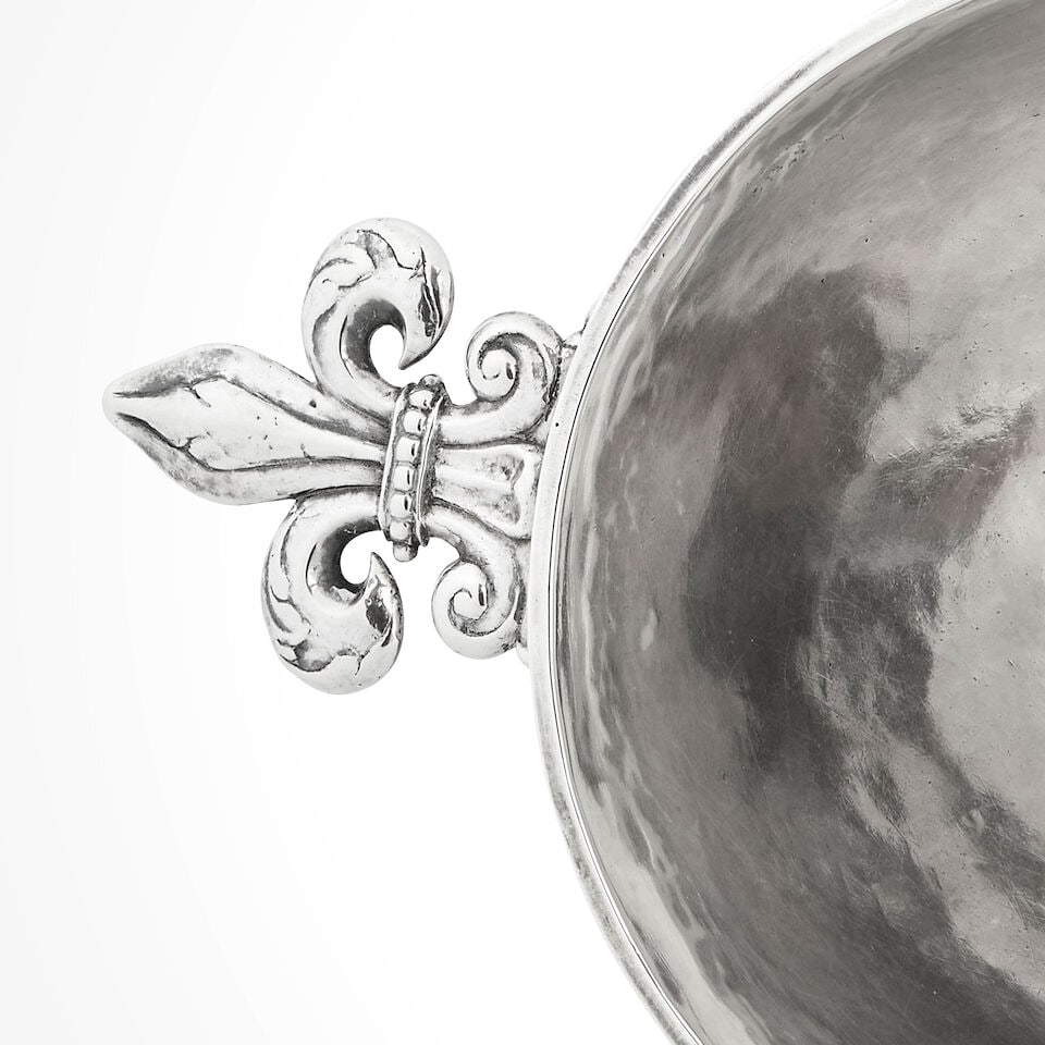 Bol à brandy en argent 800°/°°.A silver 800°/°° brandy bowl 1... - 3