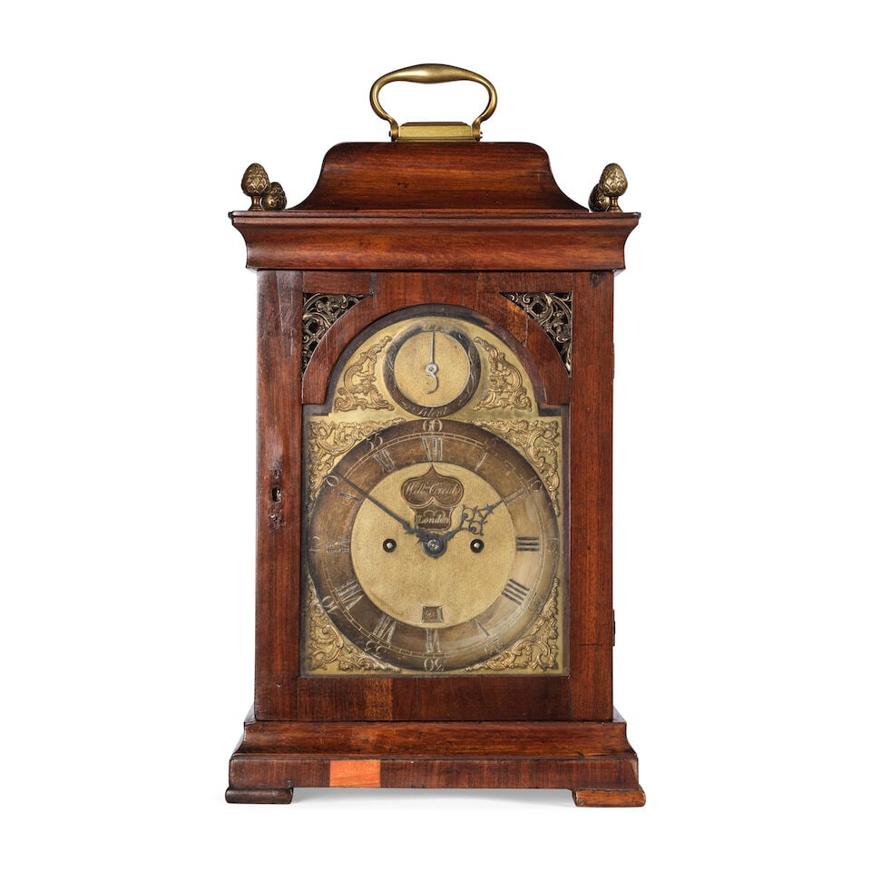 Mouvement de pendule du XVIIIe siècle par William Creak, caisse d'époque postérie... (1 of 5)