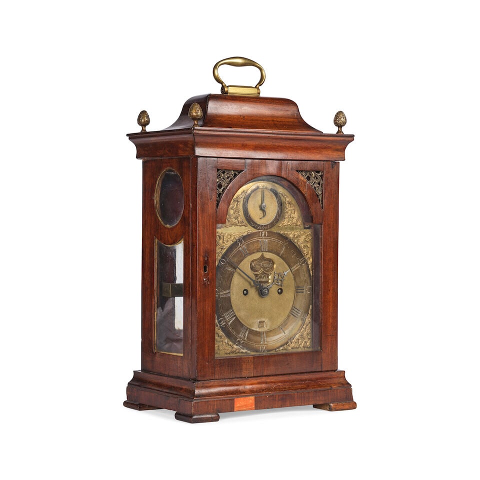 Mouvement de pendule du XVIIIe siècle par William Creak, caisse d'époque postérie... - 5