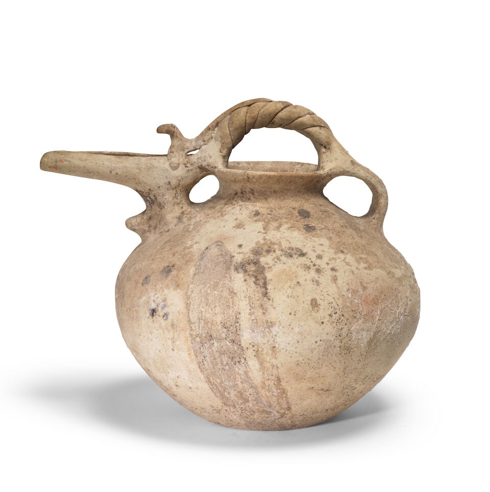 Vase en terre cuite à bec verseur, Iran, ca. début-milieu du Ier millénaire av. J... - 2