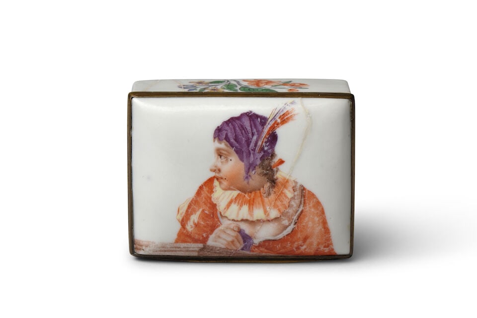 Tabatière en porcelaine de Doccia, vers 1760-70 A Doccia snuff box, circa 1760-70 - 2