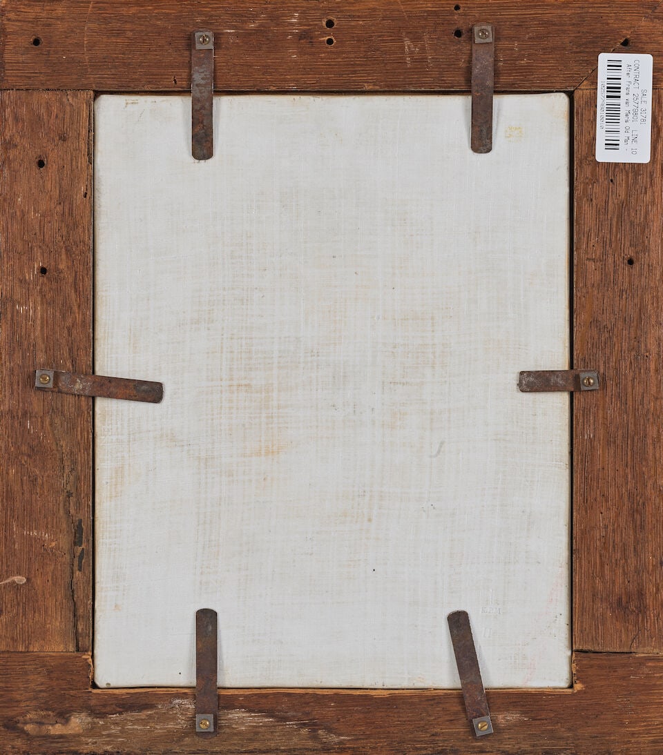 Plaque encadrée en porcelaine de Berlin (KPM), vers 1825 A framed Berlin (KPM) plaque, circ... - 2