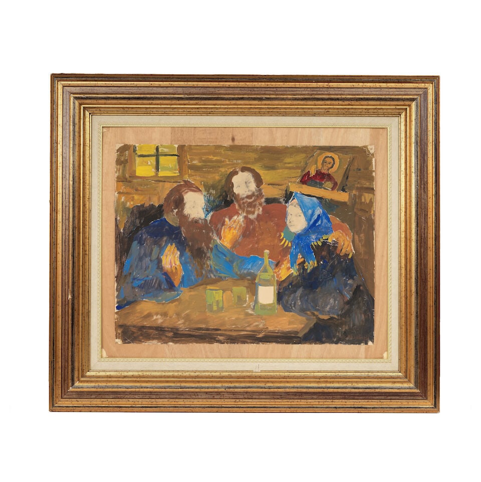 Philip Andreevich Maliavin (Russian, 1869-1940) Scène de taverne - 2