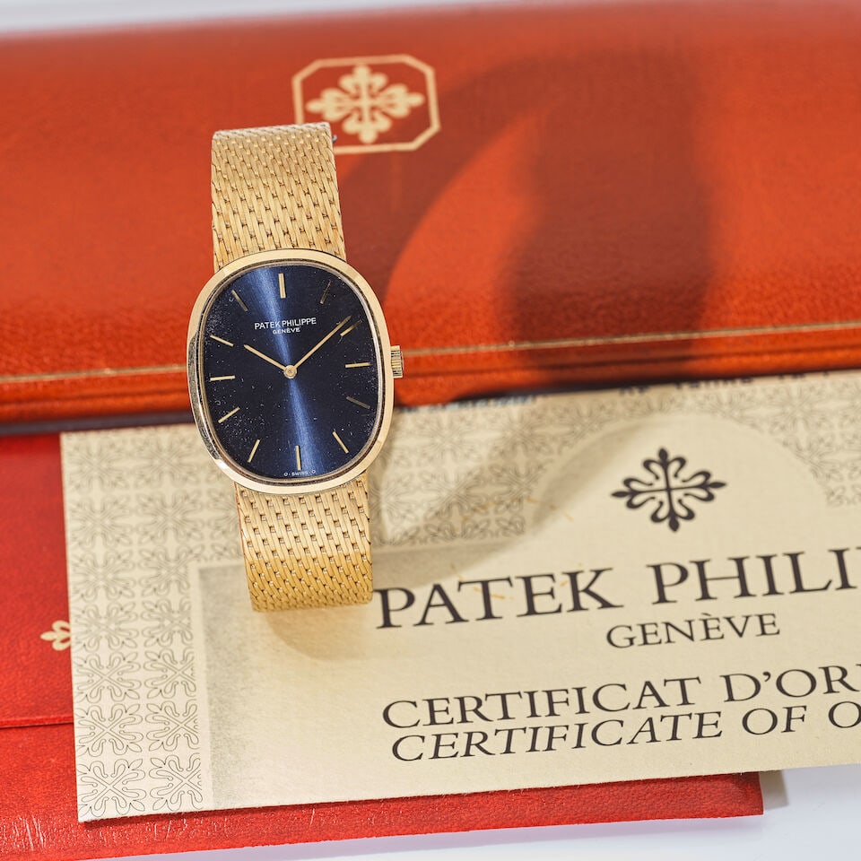 Patek Philippe. A fine 18K gold manual wind bracelet watch Patek Philippe. Belle montre bracelet... - 3