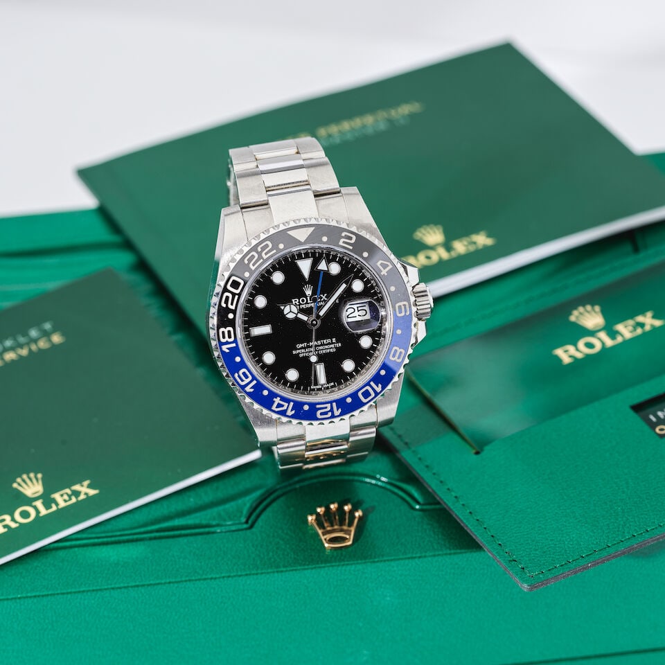 Rolex. A fine stainless steel automatic calendar bracelet watch with dual time zone Rolex. Belle... - 2