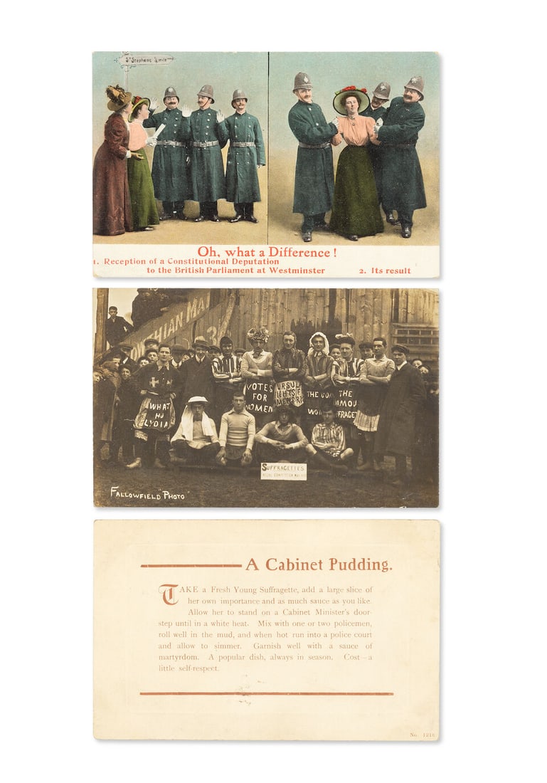 POSTCARDS - POLITICS, MEN & THEATRICALS Collection of 40 comic, photographic and graphic postcards (1 of 2)