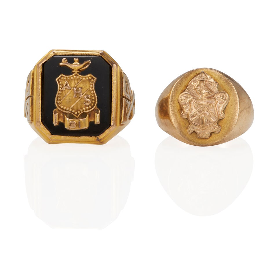 TWO GOLD RINGS (1 of 2)