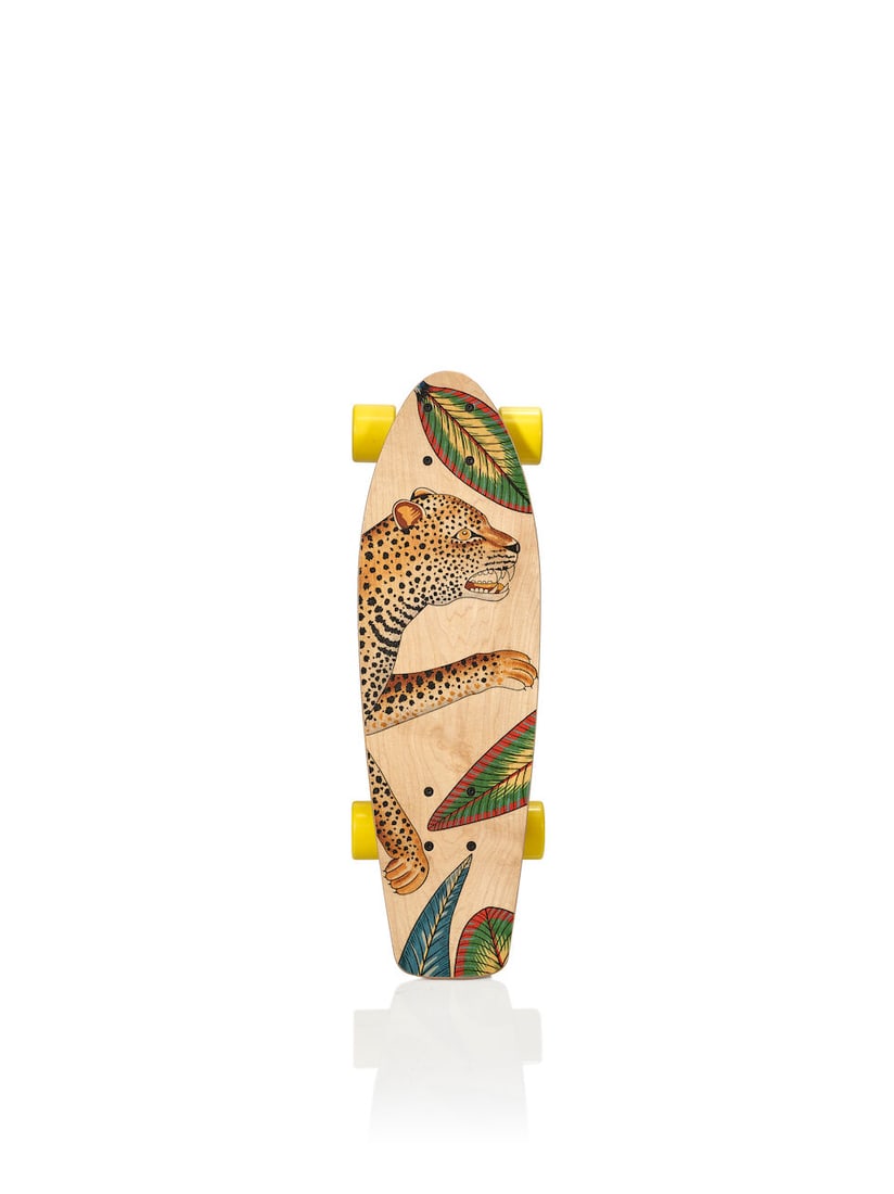 HERMÈS: A SET OF 2 LIMITED EDITION BEECH WOOD SAVANA DANCE SKATEBOARDS - 4