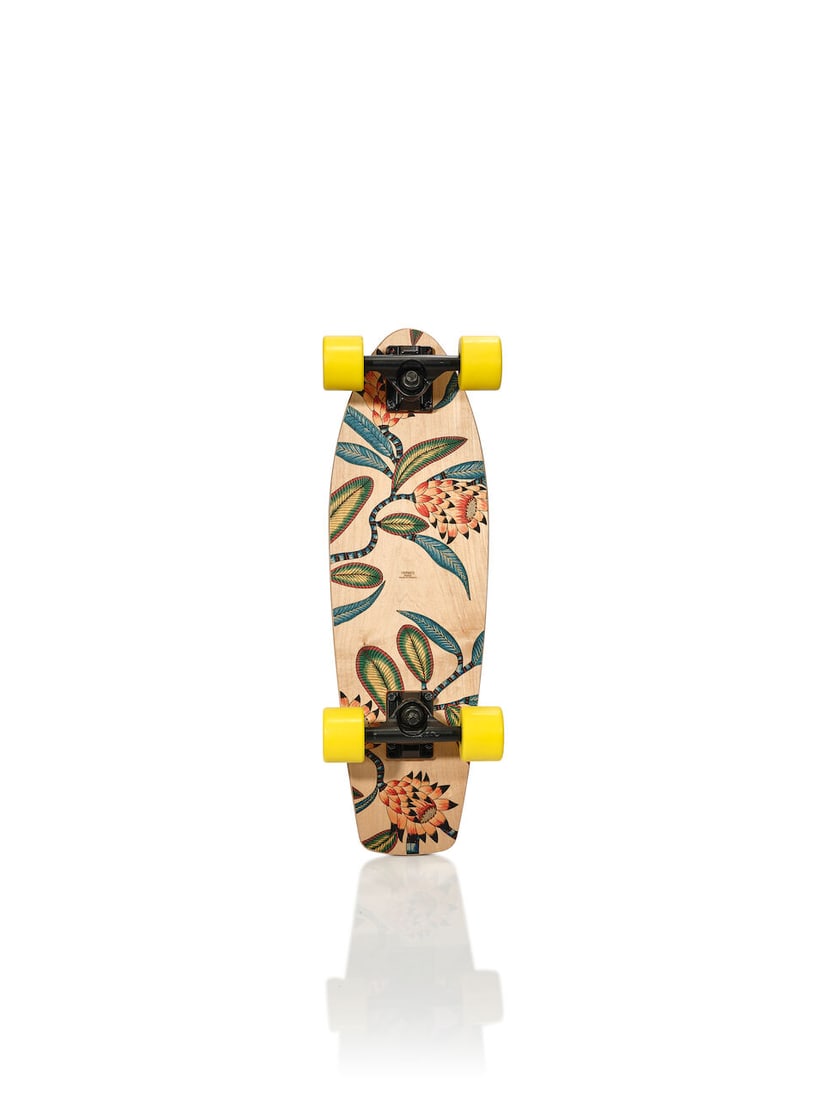HERMÈS: A SET OF 2 LIMITED EDITION BEECH WOOD SAVANA DANCE SKATEBOARDS - 5