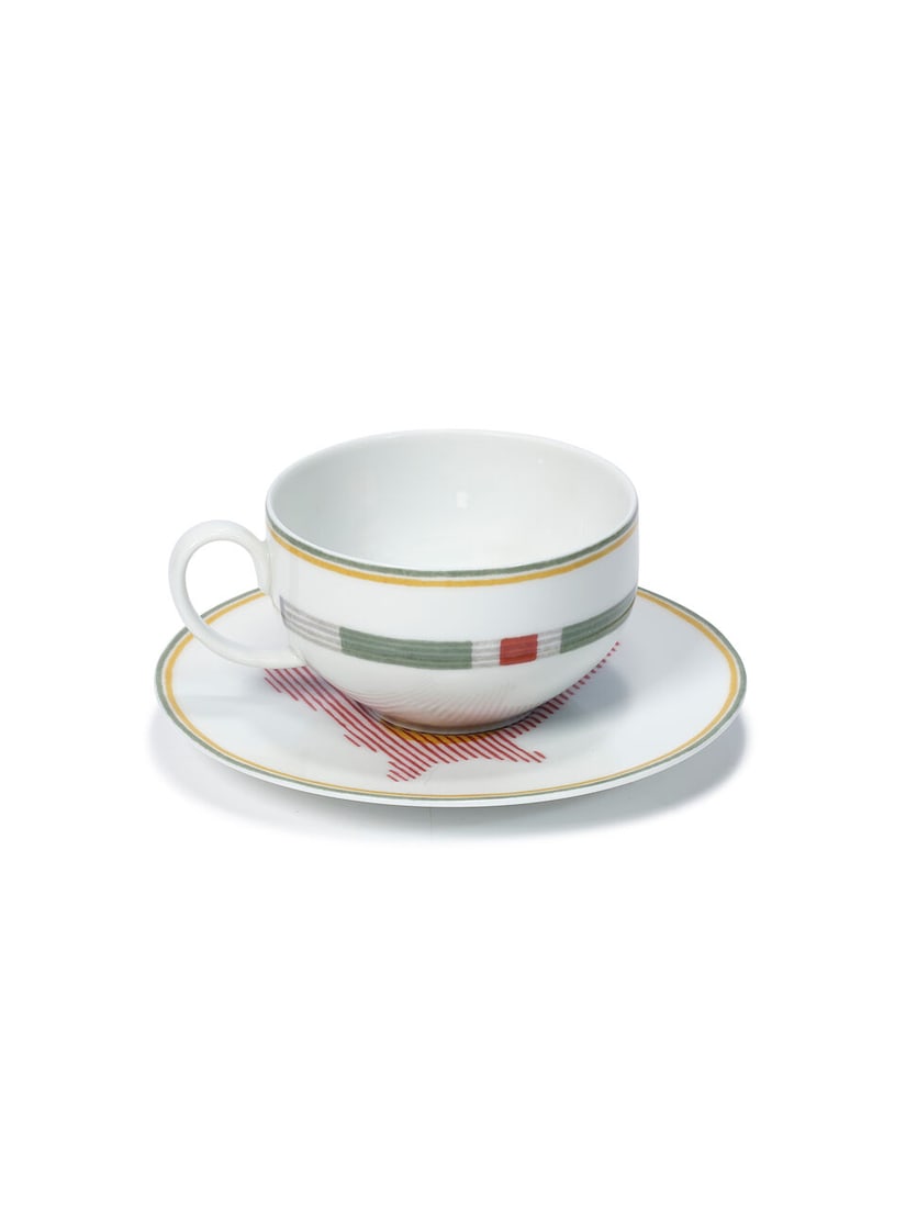 (NO RESERVE) HERMÈS: A SET OF 42 SAUT HERMÈS PORCELAIN TABLEWARE (Includes boxes) - 7