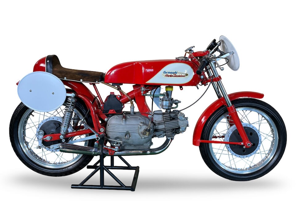 The Connoisseurs Collection, Part III, c.1962 Aermacchi Harley-Davidson Racing Motorcycle Frame ... (1 of 13)