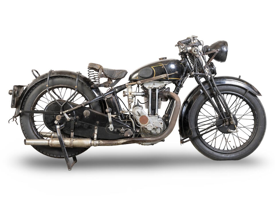 The David Plant Collection, 1933 Sunbeam 350cc Model 8 Frame no. C9245 Engine no. KK4125 (1 of 6)