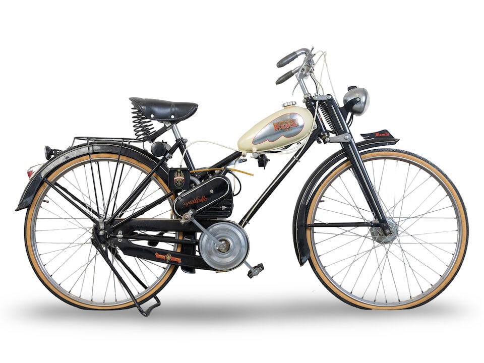 The David Plant Collection, c.1953 Bianchi 45cc Aquilotto Frame no. 7453 Engine no. 194866 (1 of 6)