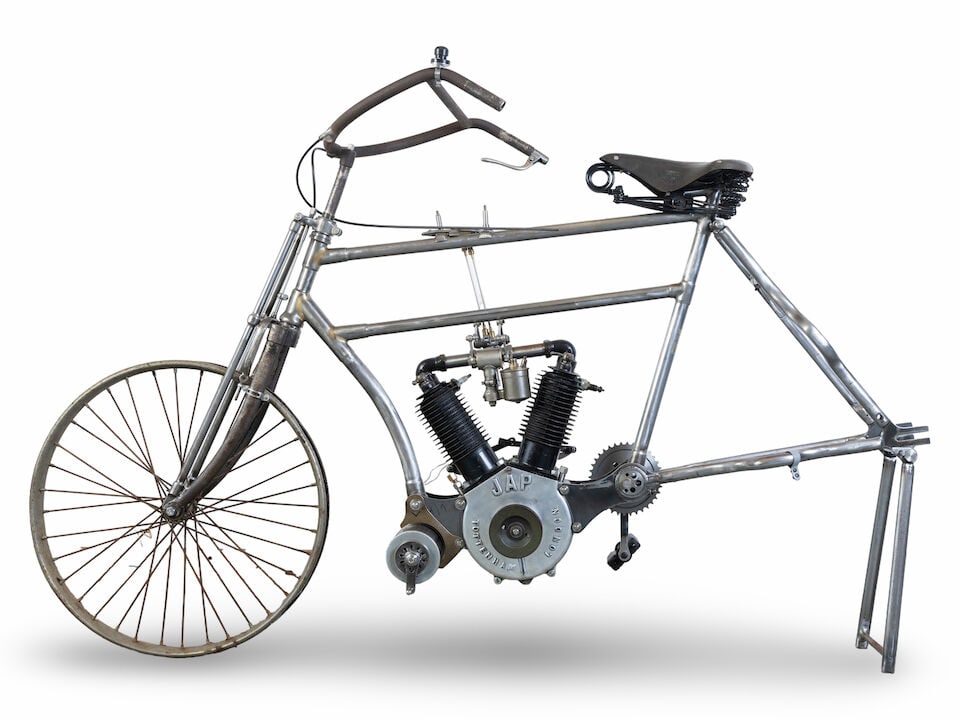 The David Plant Collection, J.A.P V-twin Veteran Re-creation Project - 2
