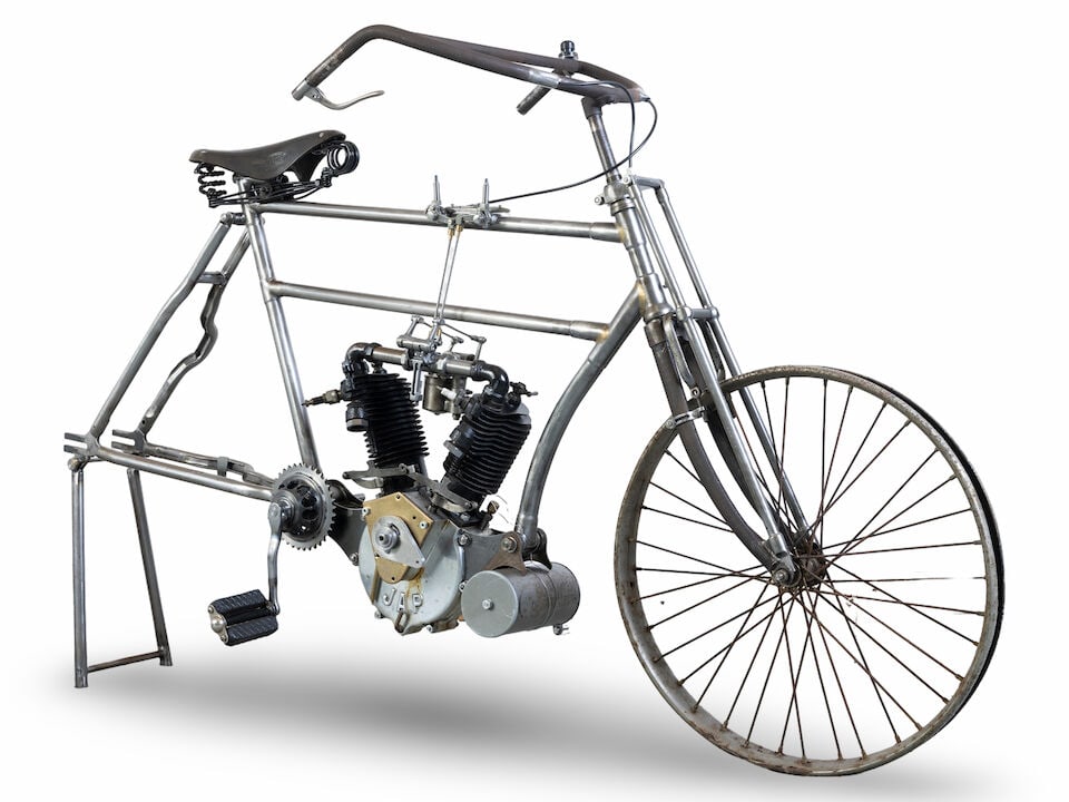 The David Plant Collection, J.A.P V-twin Veteran Re-creation Project - 3