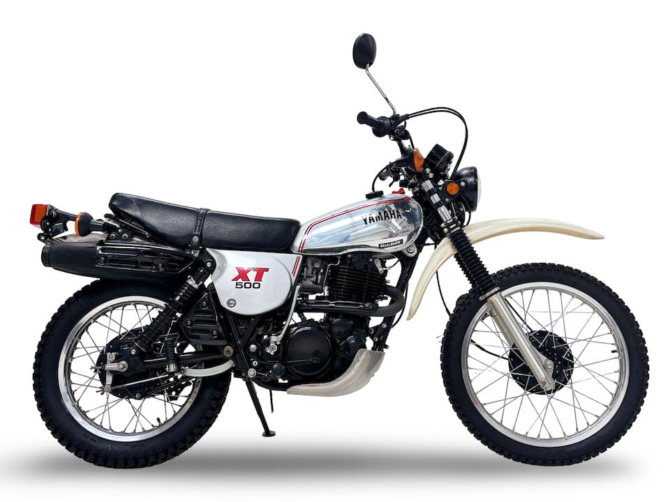 Only 47km recorded (believed from new), 1981 Yamaha XT500 Frame no. 5R1-000806 Engine no. 5R1-00... (1 of 20)