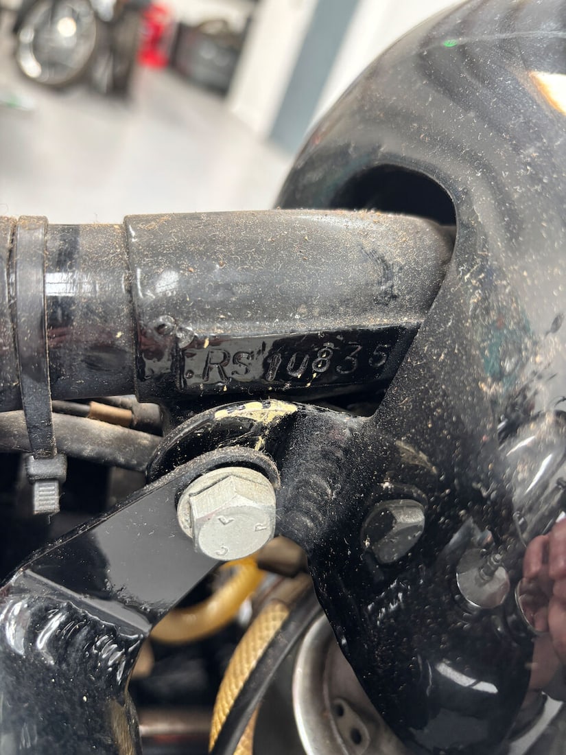 Property of a deceased's estate, 1959 Velocette 499c Venom Frame no. RS10835 Engine no. VM2858 - 3