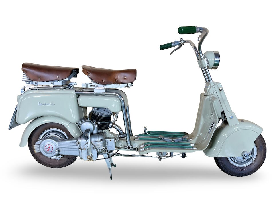 The Connoisseurs Collection, Part III, c.1947 Lambretta 125cc Tipo A Motor Scooter Frame no. 130... (1 of 8)