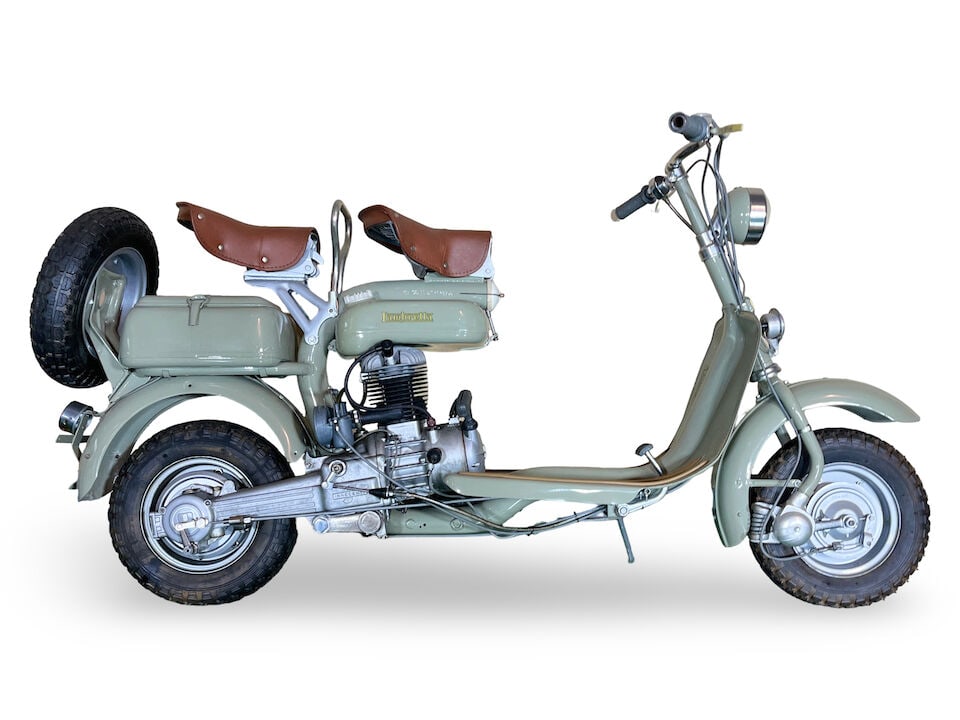 The Connoisseurs Collection, Part III, c.1953 Lambretta 125cc Tipo E Motor Scooter Frame no. 125... (1 of 12)
