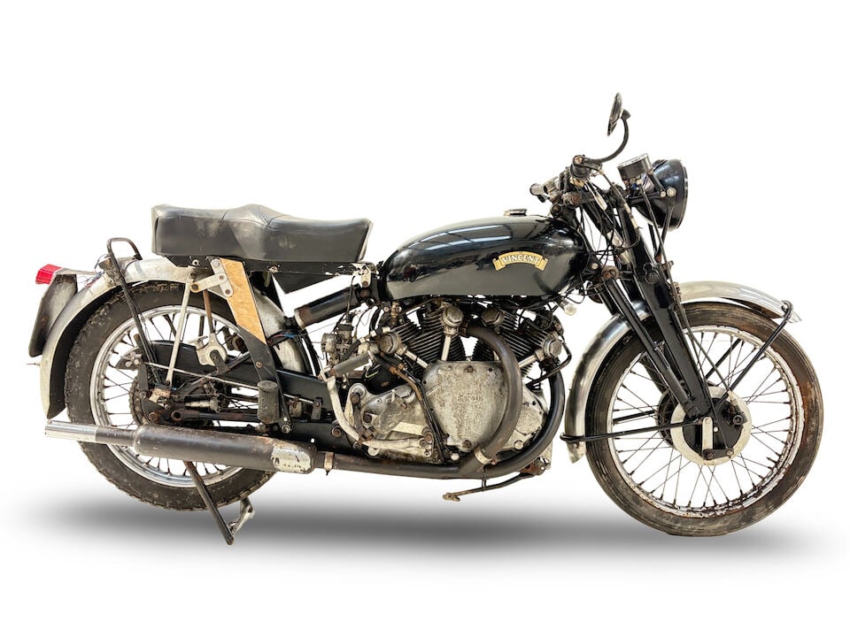Property of a deceased's estate, 1949 Vincent-HRD 998cc Series-C Rapide Project Frame no. RC3864... (1 of 20)