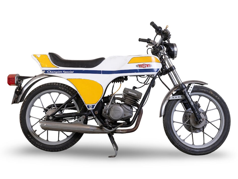 The David Plant Collection, c.1980 Testi 50cc Champion Special Moped Frame no. TESTI CHSP*01096*... (1 of 6)