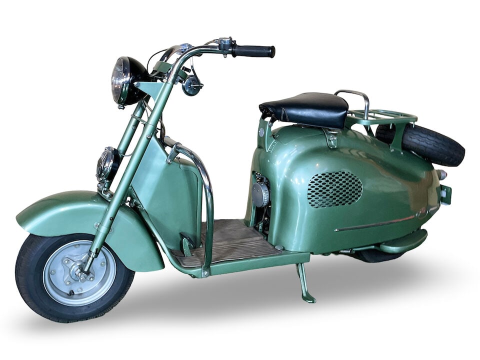 The Connoisseurs Collection, Part III, c.1953 Fuji Rabbit S-53 Motor Scooter Frame no. not visib... - 4