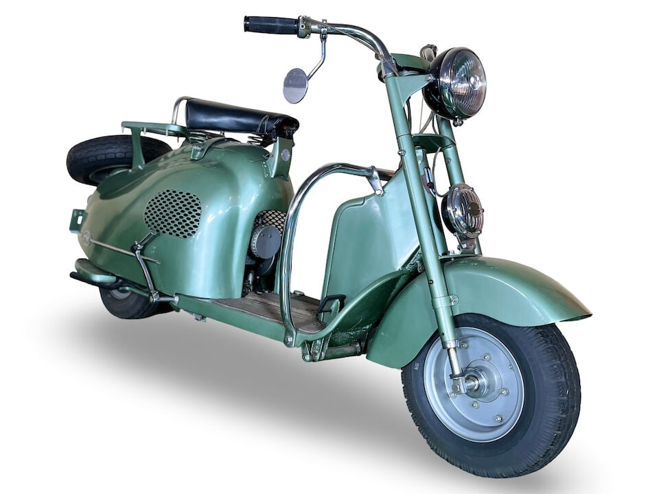 The Connoisseurs Collection, Part III, c.1953 Fuji Rabbit S-53 Motor Scooter Frame no. not visib... - 5