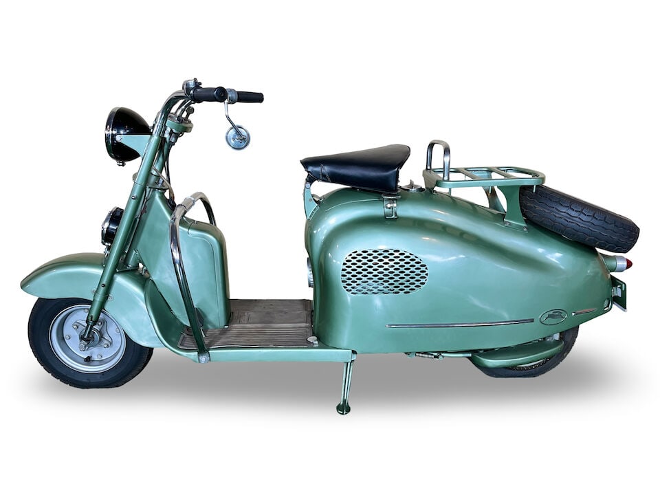 The Connoisseurs Collection, Part III, c.1953 Fuji Rabbit S-53 Motor Scooter Frame no. not visib... - 6