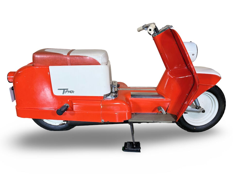 The Connoisseurs Collection, Part III, 1961 Harley-Davidson 165cc AH Topper Frame no. not visibl... (1 of 10)