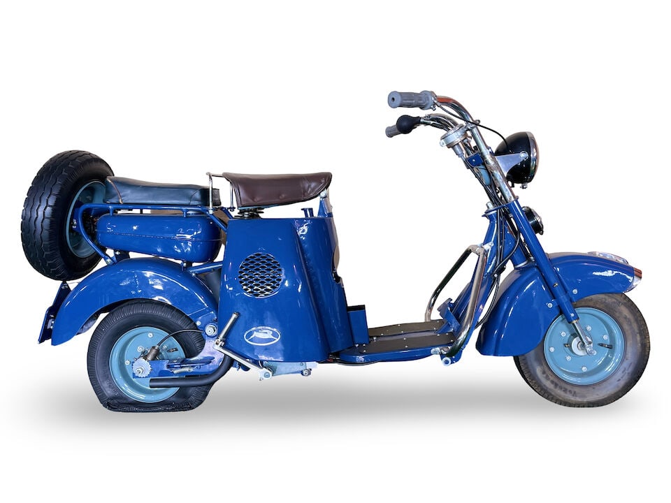 The Connoisseurs Collection, Part III, c.1950 Fuji Rabbit S-52 Motor Scooter Frame no. 52-S-52 N... (1 of 7)