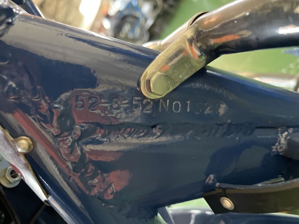The Connoisseurs Collection, Part III, c.1950 Fuji Rabbit S-52 Motor Scooter Frame no. 52-S-52 N... - 6