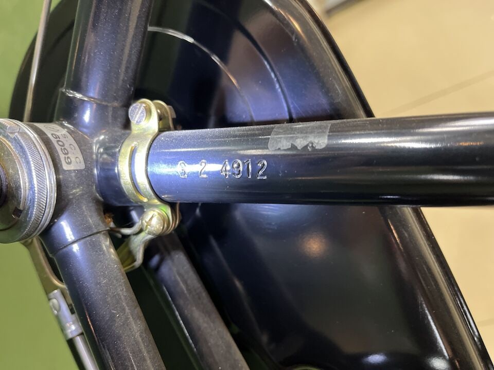 The Connoisseurs Collection, Part III, c.1950 Fuji Bam-Bee 49cc Model 41 & Sekine Bicycle Frame ... - 8