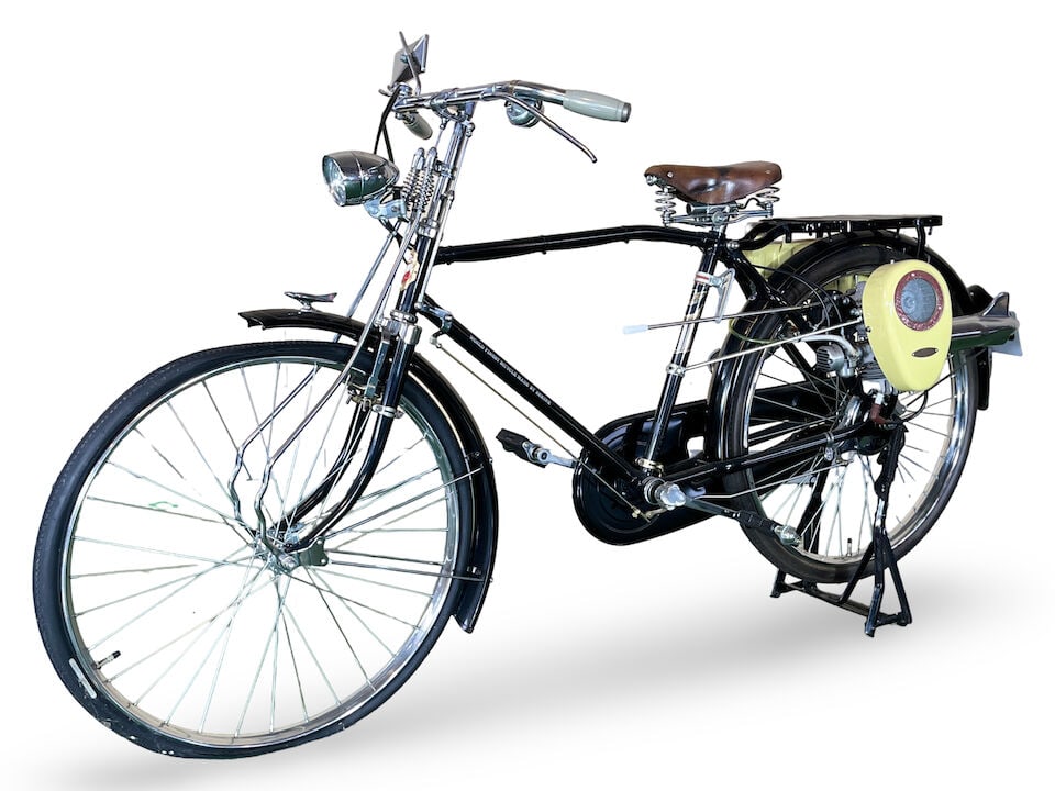 The Connoisseurs Collection, Part III, c.1950 Fuji Bam-Bee 49cc Model 41 & Sekine Bicycle Frame ... - 9