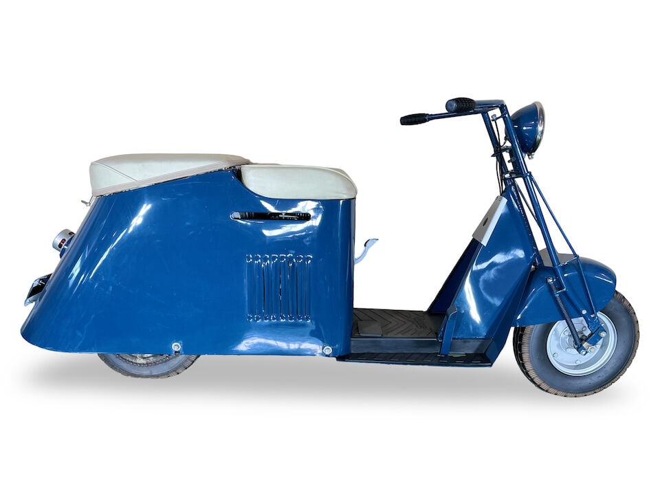 The Connoisseurs Collection, Part III, 1946 Cushman 'Model 52' Motor Scooter Frame no. not visib... (1 of 12)