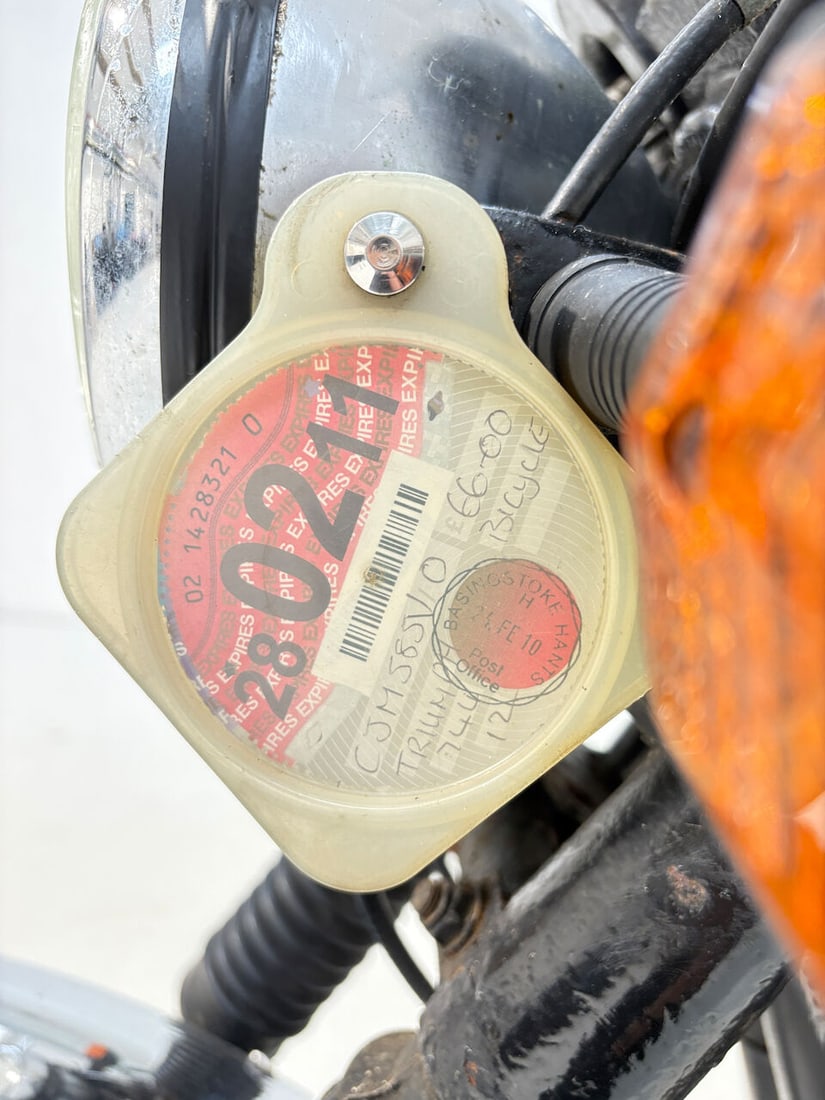 1980 Triumph T140D Bonneville Special Frame no. T140D CB26691 Engine no. T140D CB 26691 - 12