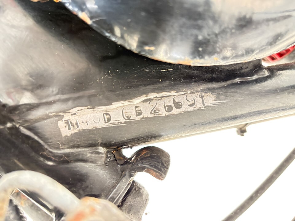 1980 Triumph T140D Bonneville Special Frame no. T140D CB26691 Engine no. T140D CB 26691 - 13
