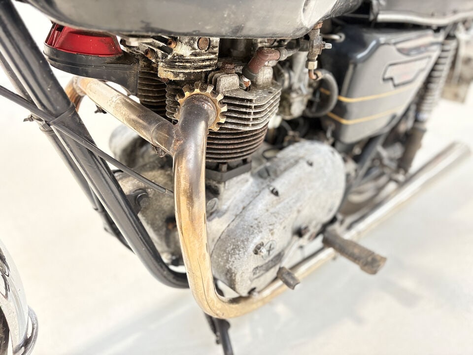 1980 Triumph T140D Bonneville Special Frame no. T140D CB26691 Engine no. T140D CB 26691 - 6