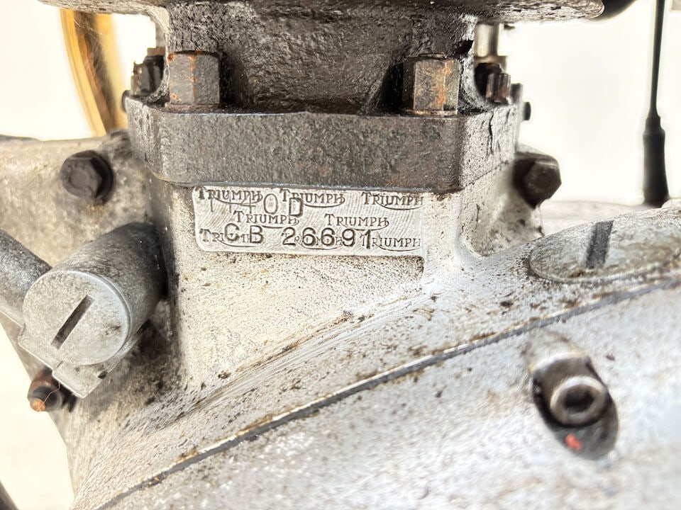 1980 Triumph T140D Bonneville Special Frame no. T140D CB26691 Engine no. T140D CB 26691 - 8