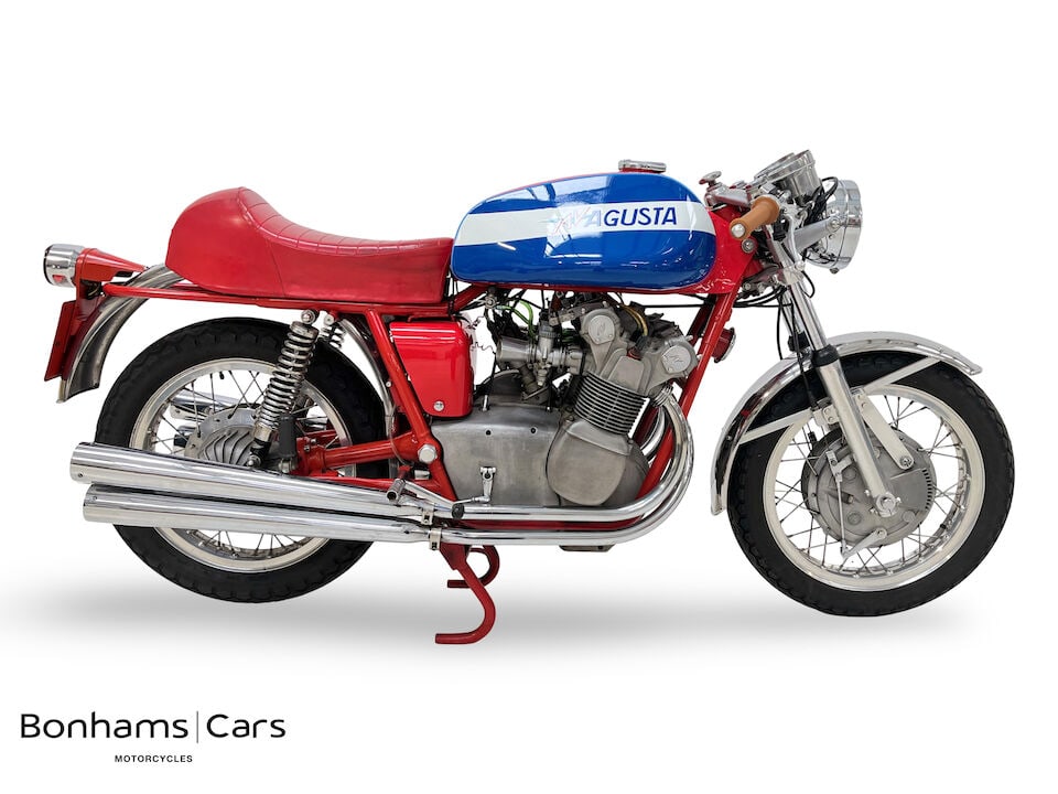 5,814 miles from new; Gus Kuhn-supplied, 1973 MV Agusta 750S Frame no. MV4C75* 2140271* Engine ... (1 of 20)