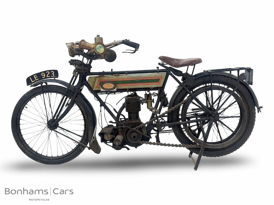 To be sold in aid of St Wilfrid's Hospice, Chichester, c.1912 Triumph 3½hp Frame no. 192010... - 2