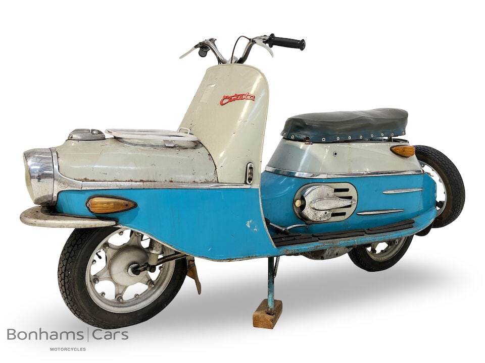 1960 Ĉezeta 172cc 502 01 Frame no. 04111 (to plaque) Engine no. 04403 (to plaque) - 4