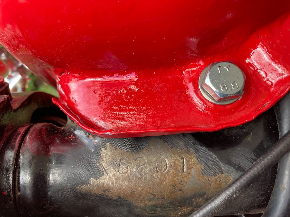 1958 Royal Enfield Super Meteor Frame no. 5201 Engine no. EA35223 (see text) - 15