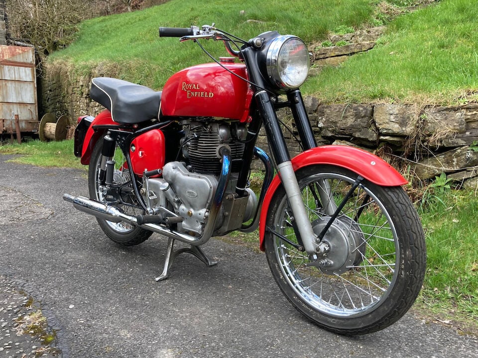 1958 Royal Enfield Super Meteor Frame no. 5201 Engine no. EA35223 (see text) - 3