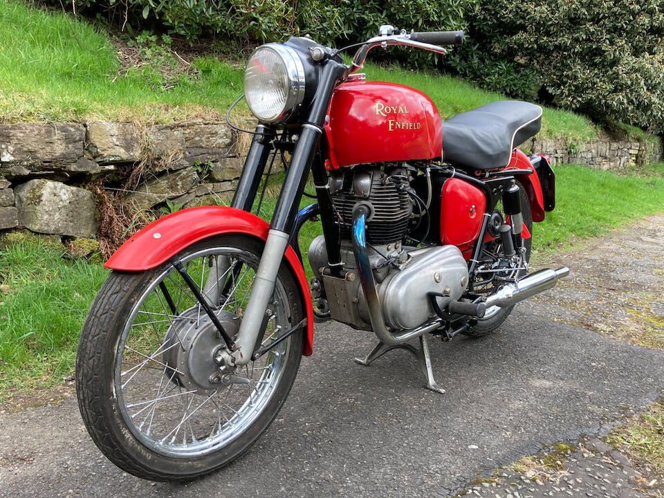 1958 Royal Enfield Super Meteor Frame no. 5201 Engine no. EA35223 (see text) - 4
