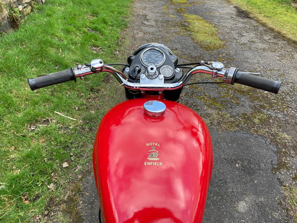 1958 Royal Enfield Super Meteor Frame no. 5201 Engine no. EA35223 (see text) - 5