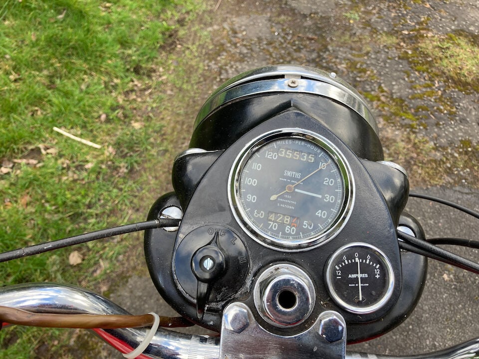 1958 Royal Enfield Super Meteor Frame no. 5201 Engine no. EA35223 (see text) - 7
