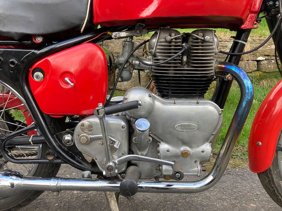 1958 Royal Enfield Super Meteor Frame no. 5201 Engine no. EA35223 (see text) - 9